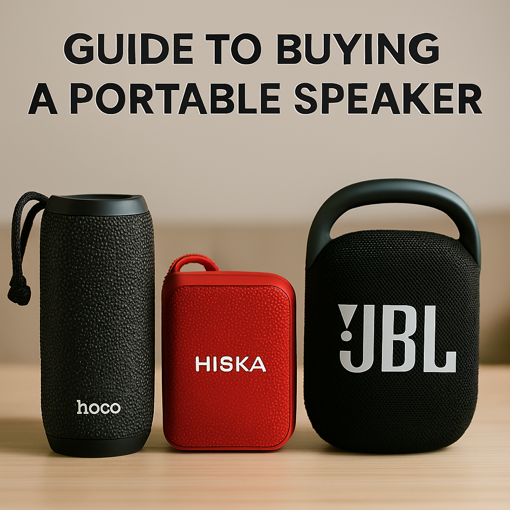 🔊 راهنمای خرید اسپیکر قابل حمل؛ بررسی ویژگی‌ها، برندهای معتبر و نکات تشخیص مدل مناسب